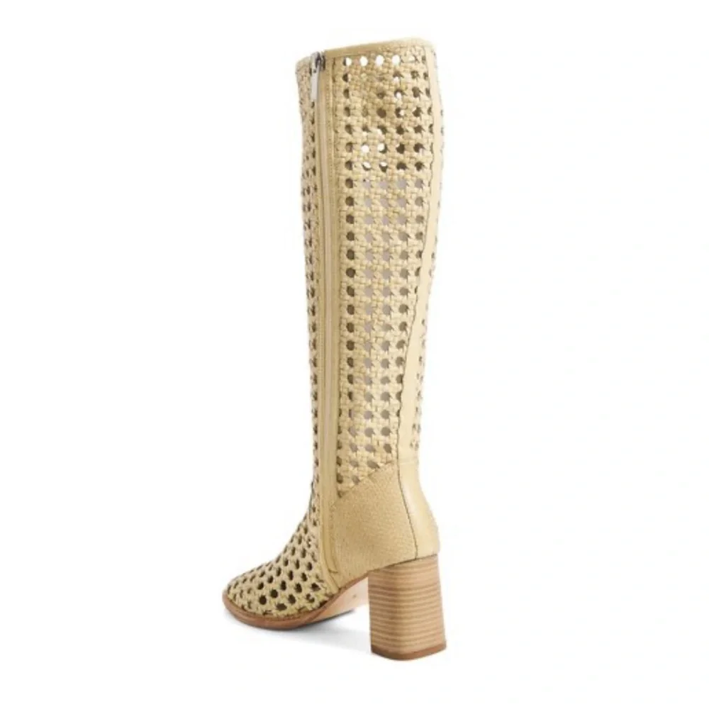 NIB Free People Women's Woodstock Woven Boot Size 6.5 - Picture 4 of 4